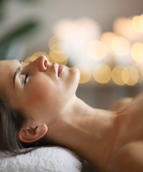Beauty. Beautiful woman in spa